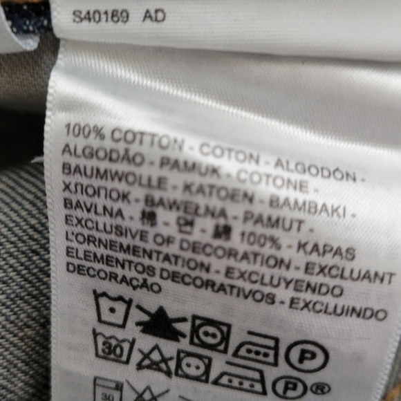 Levi's 559 Men's Relaxed Straight Fit Jeans Dark Size 36x32 NEW - Picture 13 of 13